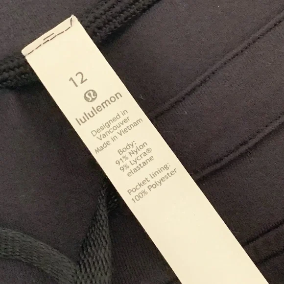 Lululemon Ready To Rulu High Rise Joggers Pant *29" Black Size 12 - Picture 9 of 15